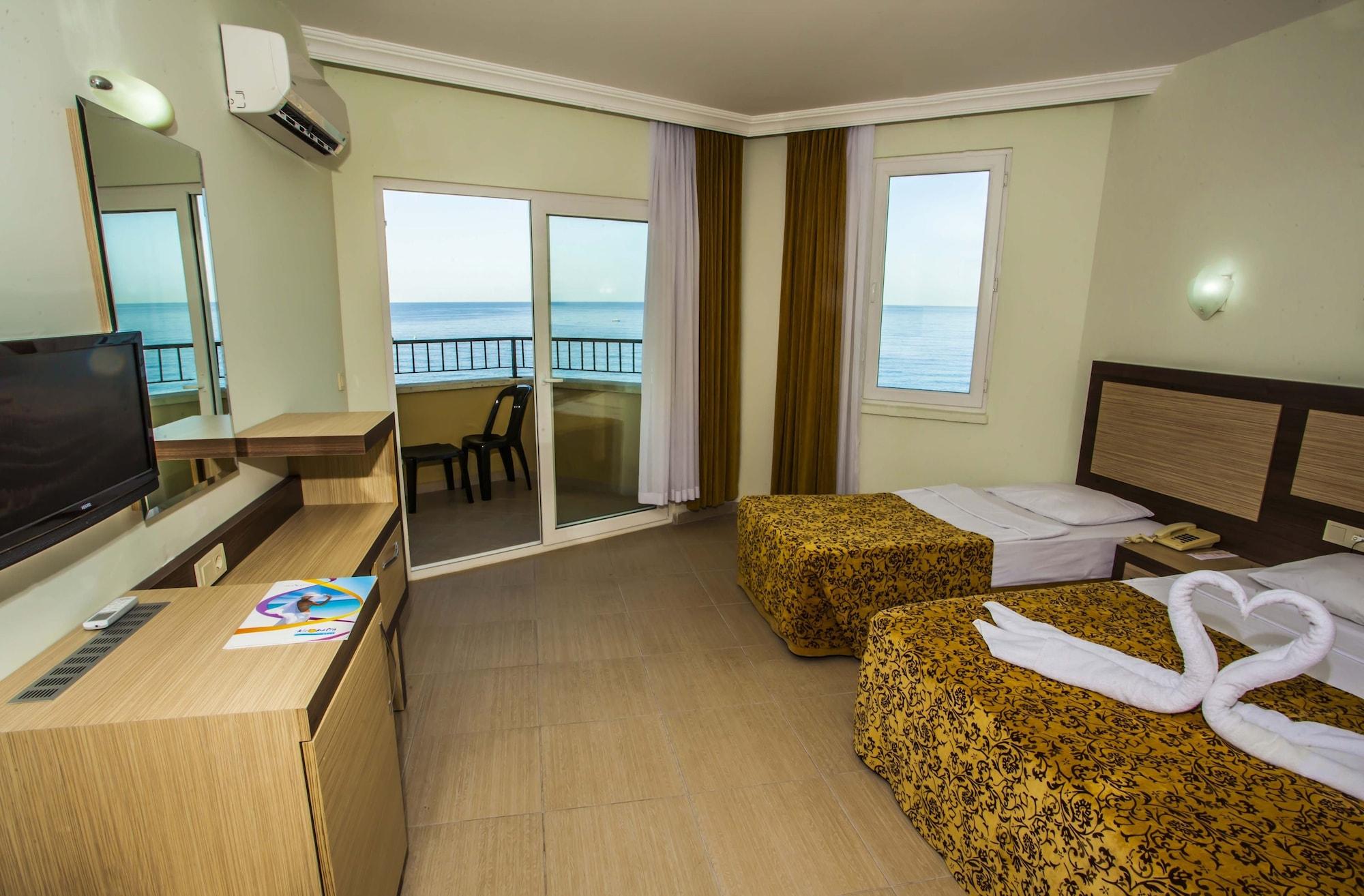 Kleopatra Beach Hotel อลันยา ภายนอก รูปภาพ