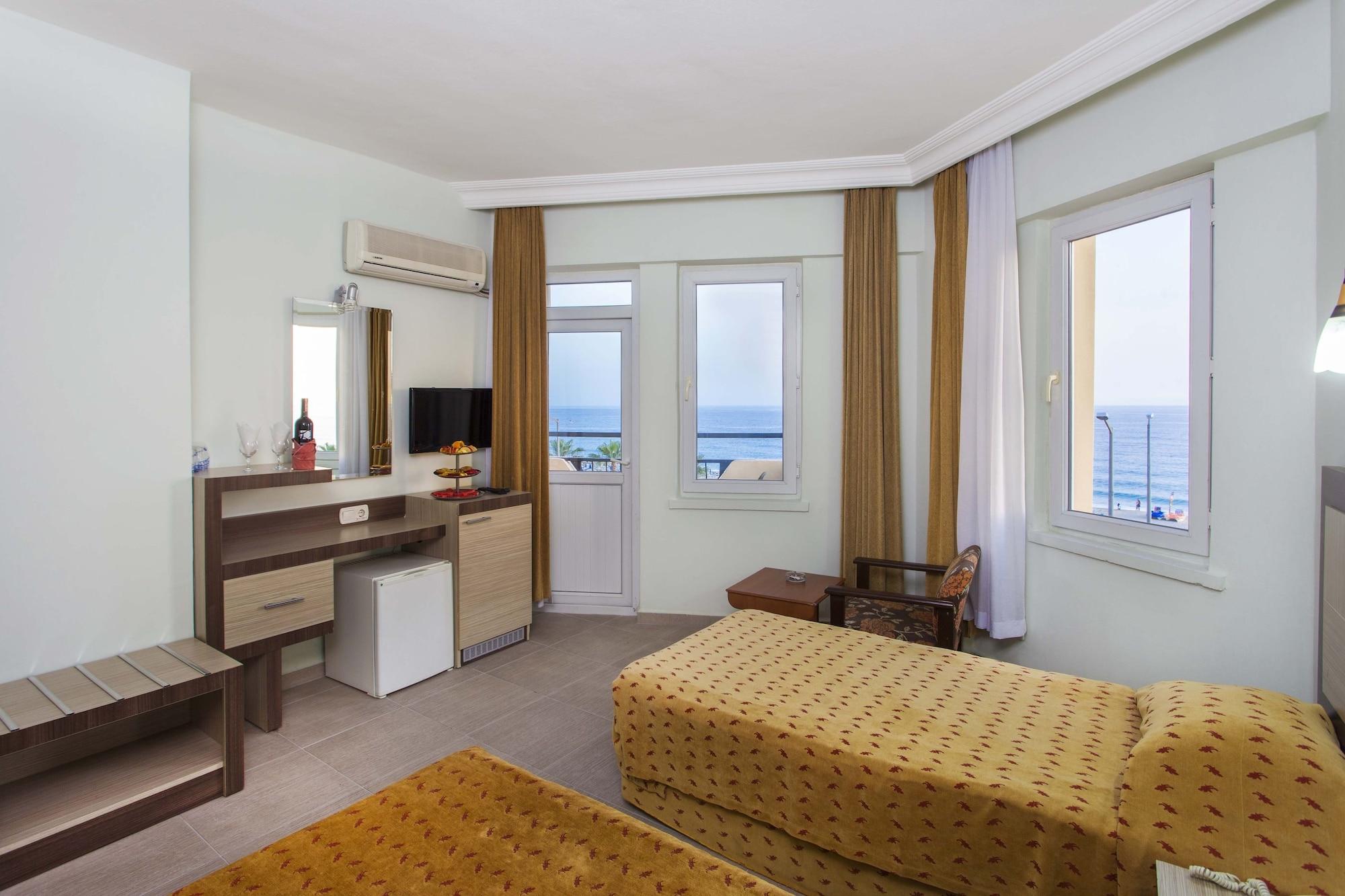 Kleopatra Beach Hotel อลันยา ภายนอก รูปภาพ