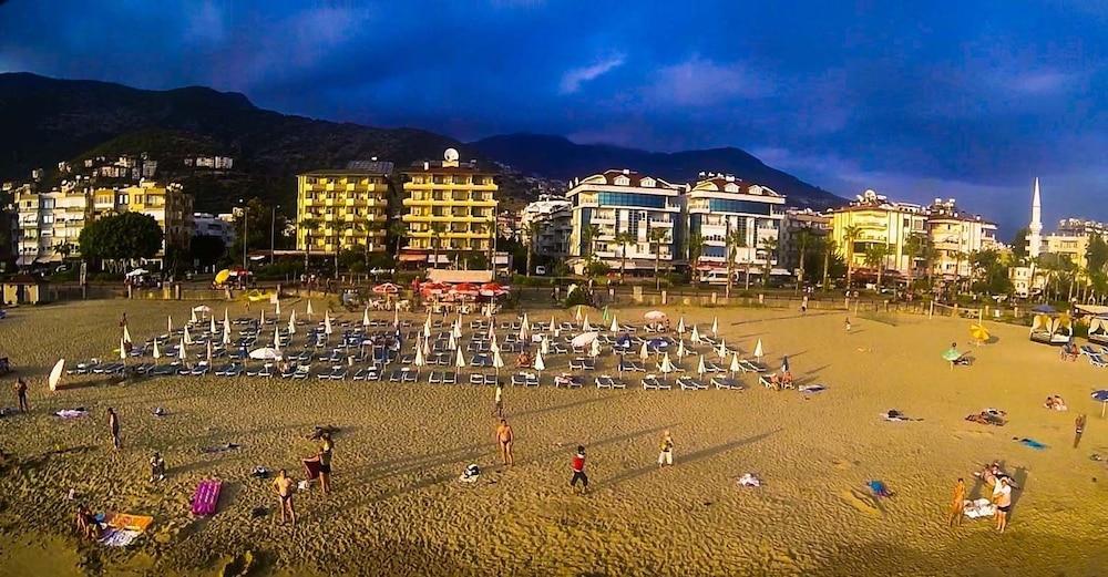 Kleopatra Beach Hotel อลันยา ภายนอก รูปภาพ