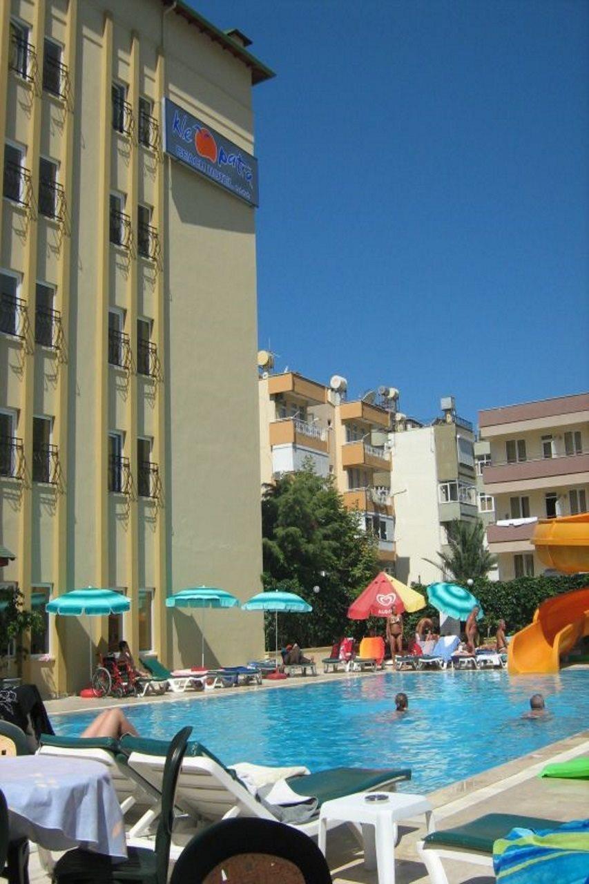 Kleopatra Beach Hotel อลันยา ภายนอก รูปภาพ