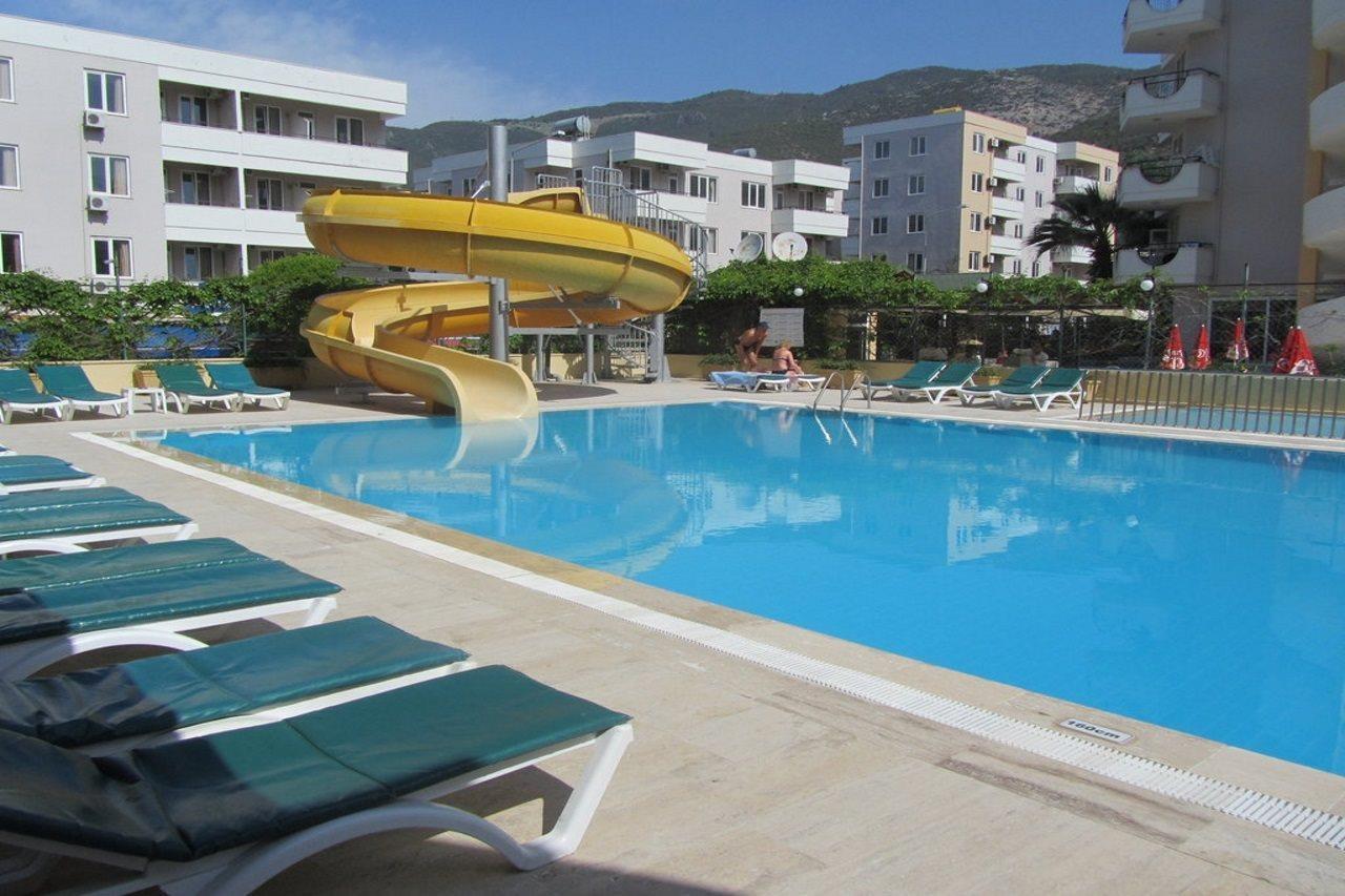 Kleopatra Beach Hotel อลันยา ภายนอก รูปภาพ