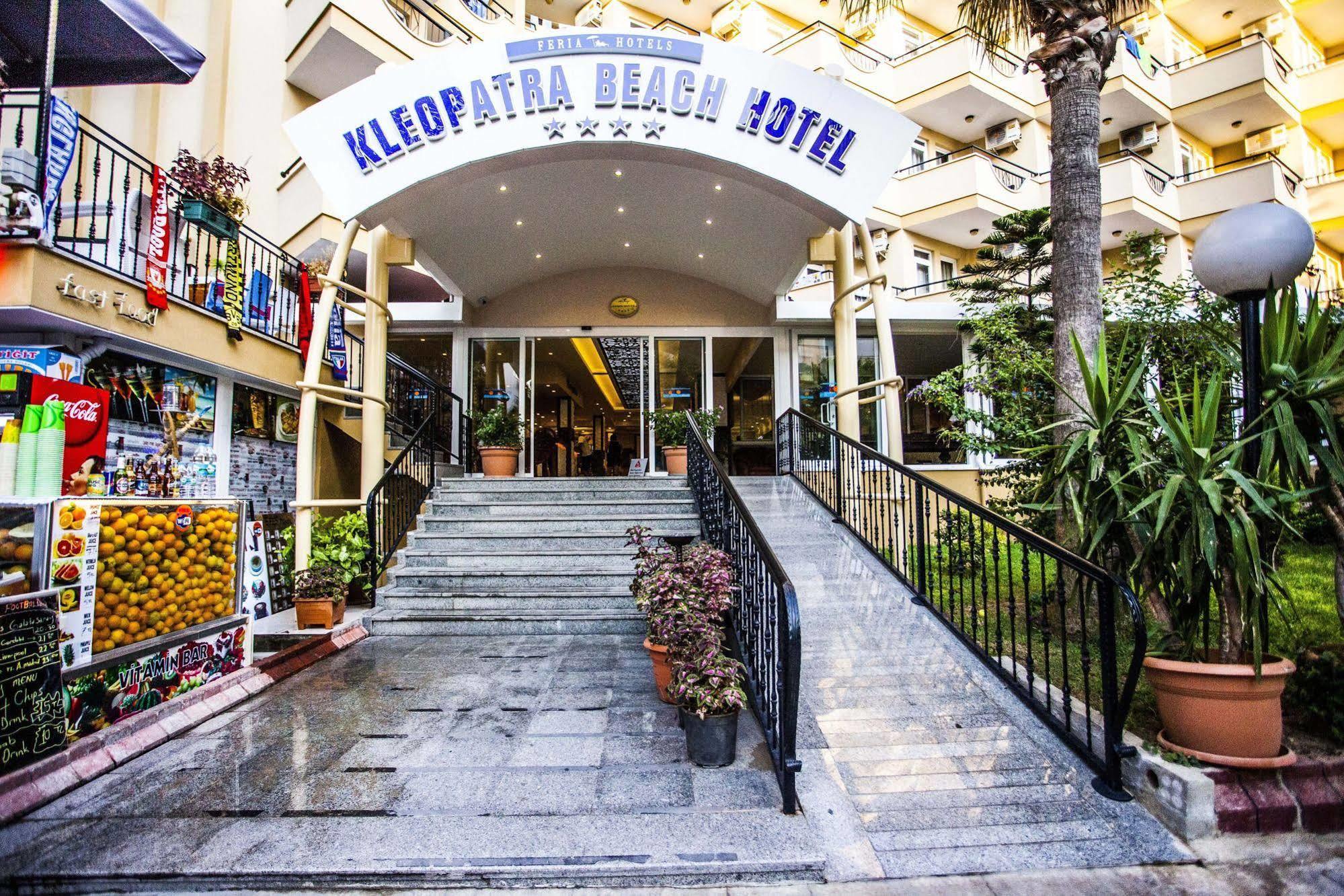 Kleopatra Beach Hotel อลันยา ภายนอก รูปภาพ